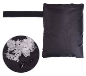 OSŁONA na KRAN pokrowiec ochronny 21x14cm czarny