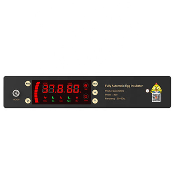 Automatyczna wylęgarka do jaj 64 szt. – LED, obracanie, regulacja wilgotności, 230V/12V