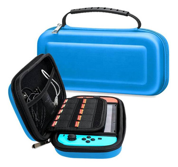 ETUI FUTERAŁ POKROWIEC na konsolę NINTENDO SWITCH niebieskie AK223D 