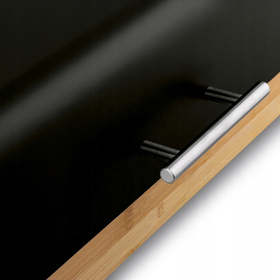 DA510 DREWNIANY CHLEBAK CZARNY