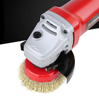 AG658 SZCZOTKA DRUCIANA NA SZLIFIERKĘ