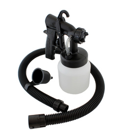 Elektryczny pistolet malarski 650W z kompresorem – zestaw natryskowy do malowania i lakierowania