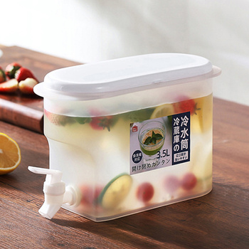 Pojemnik na lemoniadę 3,2 L z kranikiem – przezroczysty, idealny na imprezy i prezent dla dziecka 