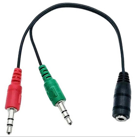 AK268A ADAPTER KABEL MINI JACK SŁUCHAWKI