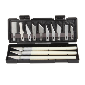 NOŻYK SKALPEL +  OSTRZA 13PCS