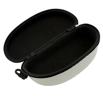 AG177D TWARDE ETUI NA OKULARY SZARE