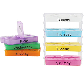 AG424D POJEMNIK NA LEKI ORGANIZER 7 DNI