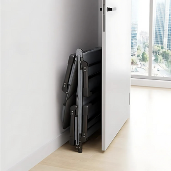 Leżanka ogrodowa leżak turystyczny regulowany łóżko plażowe + materac + poduszka 190x70x30cm szare