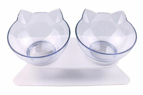 AG684B PODWÓJNA MISKA DLA KOTA