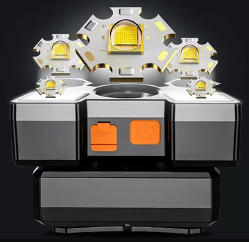 ZD85 LATARKA CZOŁOWA 9 x LED