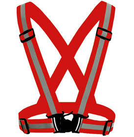 AG590D SZELKI ODBLASKOWE KAMIZELKA RED