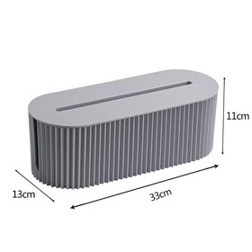 DA444 ORGANIZER PUDEŁKO NA KABLE SZARY