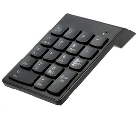 Bezprzewodowa KLAWIATURA Numeryczna USB czarna AK86A