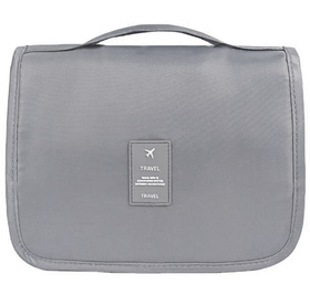 BQ59B KOSMETYCZKA PODRÓŻNA SZARA