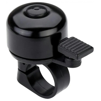 AG496A METALOWY DZWONEK ROWEROWY CZARNY