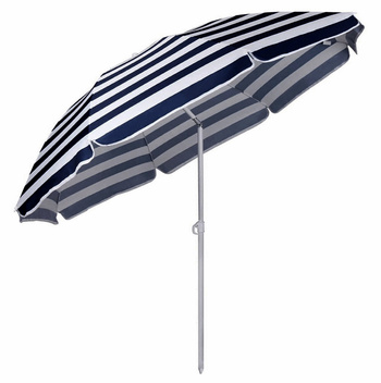 Parasol plażowy XXL 160 cm składany, regulowany – przeciwsłoneczny, na balkon, ogród, taras 