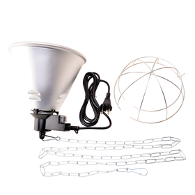 Oprawa do żarówki grzewczej E27 250W – aluminiowa lampa z regulacją mocy i łańcuchem 2,5 m