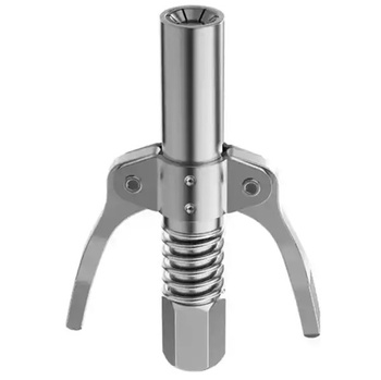 Samoblokująca SZYBKOZŁĄCZKA do Smarownic Kalamitek 1/8" NPT srebrna NZ29