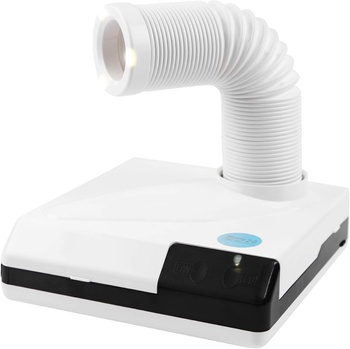 Profesjonalny pochłaniacz pyłu 60W z lampą LED – elastyczna rura 360°, filtr wymienny, manicure
