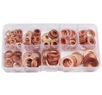 DA15 ZESTAW PODKŁADEK MIEDZIANYCH 200SZT