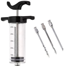 NASTRZYKIWARKA do Mięsa + 3 Igły 50ml AG824