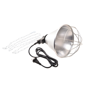 Oprawa do żarówki grzewczej E27 250W – aluminiowa lampa z regulacją mocy i łańcuchem 2,5 m