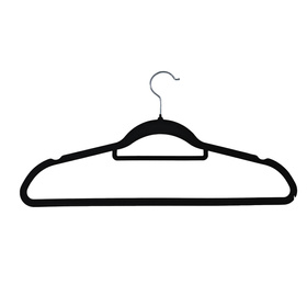 DA18 WIESZAKI NA UBRANIA WELUROWE 20SZT