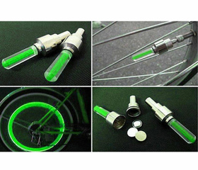 AG304B WENTYLE ŚWIECĄCE 2 SZT ZIELONE