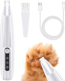 Trymer do łap psa i kota – precyzyjna maszynka do sierści, USB, cicha praca