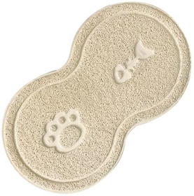 DA152B MATA POD MISKĘ DLA PSA KOTA BEŻ