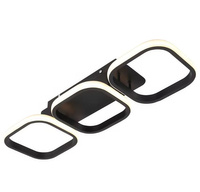 Nowoczesna lampa sufitowa LED 3 taśmy transformator 33W neutralna biel