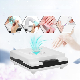 Profesjonalny pochłaniacz pyłu 60W z lampą LED – elastyczna rura 360°, filtr wymienny, manicure