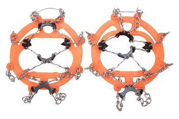 Antypoślizgowe nakładki na buty z kolcami – raki trekkingowe 38–45