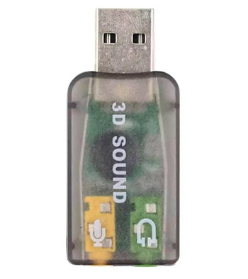 mini KARTA MUZYCZNA Dźwiękowa 3D Surround 5.1 USB AK103