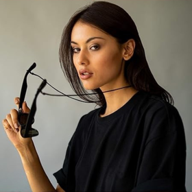 Zestaw 2 sznurków do okularów czarnych – zawieszki z silikonowym mocowaniem, uniwersalne i eleganckie