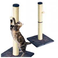 Duży DRAPAK dla KOTA słupek ze sznurkiem zabawka 100cm beżowy ZW6C