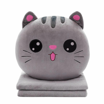 DA524 MASKOTKA PODUSZKA KOC