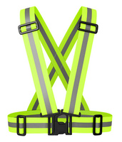 AG590 SZELKI ODBLASKOWE KAMIZELKA GREEN