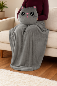 DA524 MASKOTKA PODUSZKA KOC