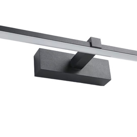 KINKIET łazienkowy LED do montażu nad lustrem 40cm czarny ZD121