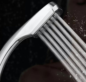 AG832A SŁUCHAWKA PRYSZNICOWA ECO CZARNA