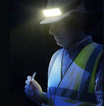 ZD84 LATARKA CZOŁOWA LED COB