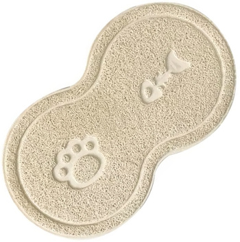 DA152B MATA POD MISKĘ DLA PSA KOTA BEŻ