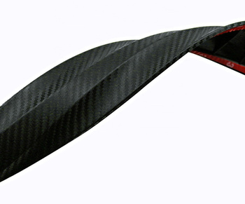 Gumowe LISTWY Ochronne na Zderzak Samochodowy 40cm 2sztuki czarny AG679H
