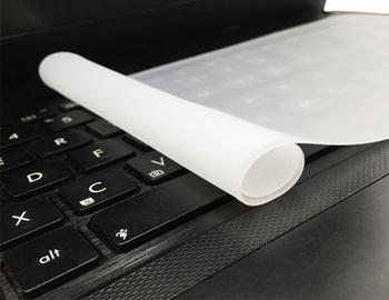 Silikonowa FOLIA OCHRONNA na klawiaturę Laptopa 15,6" przezroczysta AK317B
