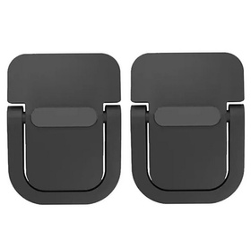 Aluminiowe PODKŁADKI pod Laptopa 2 sztuki czarne DA161A