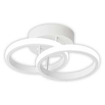 LAMPA Sufitowa LED 2 taśmy led 20W biała ZD110A