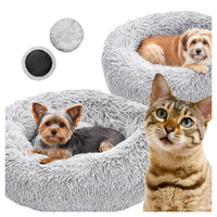 AG602P LEGOWISKO PIES KOT 95 CM SZARE