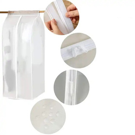 Wiszący ORGANIZER na Ubrania Pokrowiec 90x60x60cm przezroczysty DA123