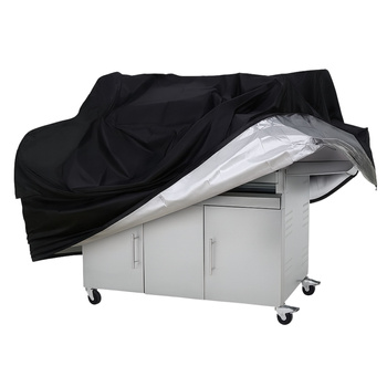 Pokrowiec na grill gazowy 160 cm – wodoodporny, odporny na UV, czarny